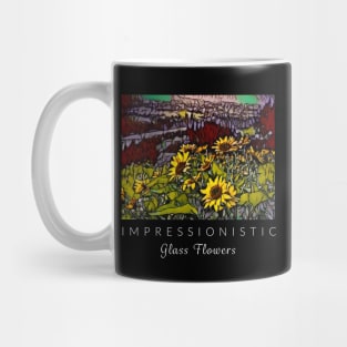 Glass Flowers Impressionism Mug